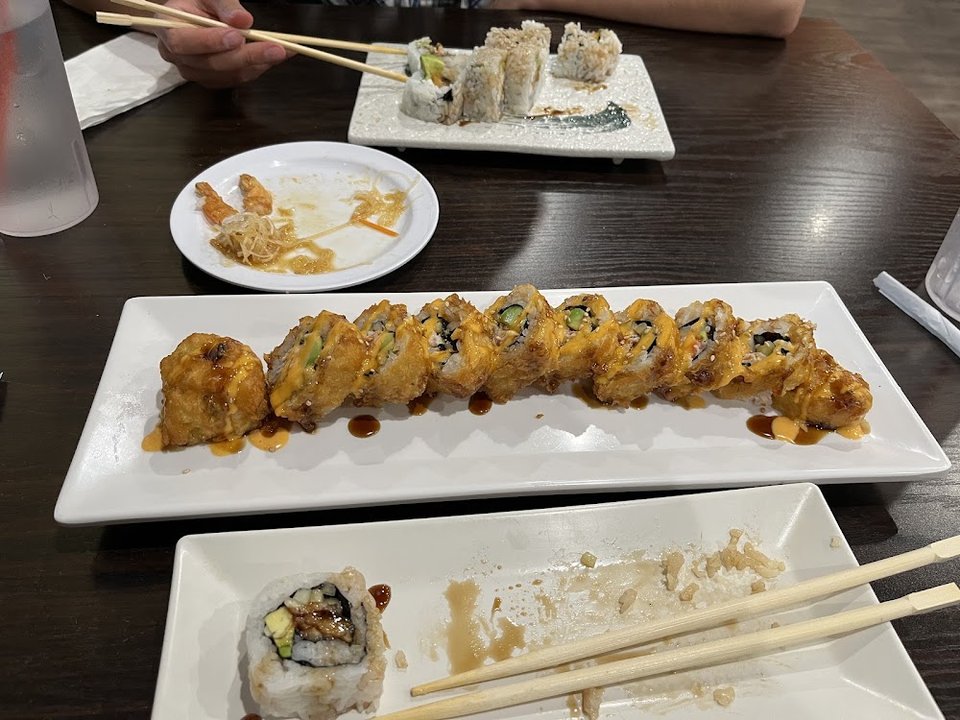 Golden California Rolls